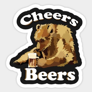 Cheers Beers Sticker